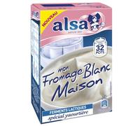 ALSA - Ferment Lactiques Fromage Blanc Maison Spécial Yaourtière - Pour 32 Pots · Facile à Préparer - la boite de 4 sachets de 8g - 32g - Le Lot De 4