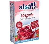 ALSA Gélifiant Confiture Vitpris 5 sachets 188 g Lot de 2