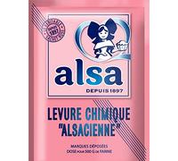 ALSA - Levure Chimique 88G - Lot De 3