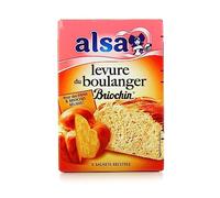ALSA - Levure De Boulanger Briochin, 28g - Lot De 4