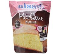 Alsa Préparation à Cuire Gâteau Moelleux Nature 500 g - Lot de 2