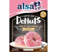 Alsa Préparation Donuts Glaçage Goût Vanille