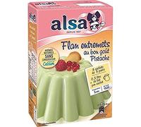 Alsa Préparation Flan Entremets Pistache 192 g