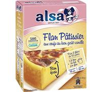 Alsa Préparation Flan Pâtissier 2 Sachets 740g