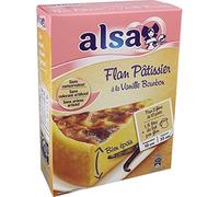 Alsa Préparation gâteau flan pâtissier à la Vanille Bourbon 740 g