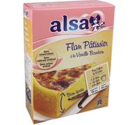 ALSA Préparation Gâteau Flan Pâtissier à la Vanille Bourbon 740g