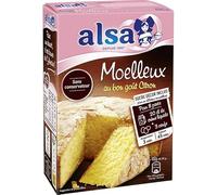 ALSA | Préparation Gâteau Moelleux Citron 435G | Lot De (3) | livraison offerte