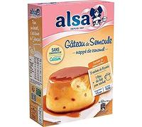 Alsa Préparation gâteau semoule nappé de cara