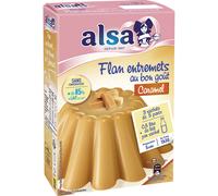 ALSA Préparation pour dessert flan au caramel 180 g