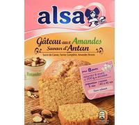 Alsa Préparation pour Gâteau Aux Amandes Saveur d'Antan 300g - Lot de 3