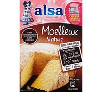 Alsa Préparation pour moelleux nature, pour 8 parts - La boîte de 435g