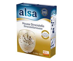 Alsa Straciatella Mousse - Lot de 800 g