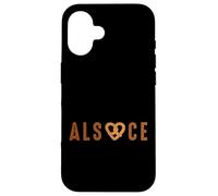 Alsace Bretzel Cadeau Homme Alsacien Femme Alsacienne Coque pour iPhone 16
