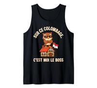 Alsace Chouette Colombage Rot un Wiss - Fière Alsacienne Débardeur