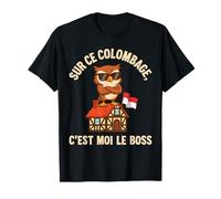 Alsace Chouette Colombage Rot un Wiss - Fière Alsacienne T-Shirt
