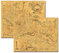 Alsace en 1592 alsace du nord alsace du sud(x 2 cartes) Alsace du nord, Alsace du sud - 2 cartes - Collectif - Antica - broché - Atlas / carte