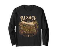 Alsace Est 1648 Région Viticole Française Vignoble Alsacien Manche Longue