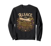 Alsace Est 1648 Région Viticole Française Vignoble Alsacien Sweatshirt