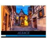 Alsace, magnifiques colombages (Calendrier mural 2026 DIN A3 vertical), CALVENDO calendrier mensuel: Magnifiques maisons traditionnelles à colombages d'Alsace