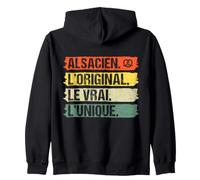 Alsacien L' Original Humour Alsace Bas-Rhin 67 Cadeau Sweat à Capuche