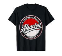 Alsacien L'Original Le Vrai L'Unique Humour Alsace Cadeau T-Shirt
