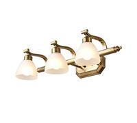 ALSAM Luminaires de vanité de Salle de Bain Luminaire de vanité Vintage sur Miroir Applique Murale à 3 lumières for Chambre à Coucher Dressing Salon Couloir