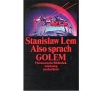 Also sprach GOLEM Lem, Stanislaw (Auteur)