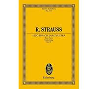 Also Sprach Zarathustra (Thus Spake Zarathustra) Symphonic Poem Op. 30. Miniature Score (Paperback)