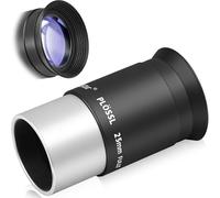 Alstar Oculaire Plossl Plossl 3,2 cm 25 mm - Design Plossl 4 éléments - Filetage pour filtres d'astronomie standard 3,2 cm