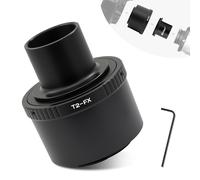 Alstar T T2 Objectif pour Fuji FX Mont Camera Adapter Adaptateur et M42 à 3,2 cm Télescope (T-Mount) - Vis universelles en pour X-T1 X-A1 X-E2 X-M1 X-E1 X-Pro1