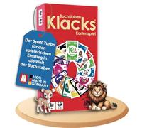 Alster- und ElbHarmonie Lettres claques - Jeu de cartes ABC pour enfants à partir de 4 ans - Jeu éducatif avec animaux et lettres - Apprentissage de l'alphabet de manière ludique - 148 cartes I 2 à 10