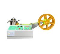 ALSUP 400W Machine Découpe Automatique Chaud/Froid Sangle/Courroie/Velcro, 1-95mm, Anti-bavures