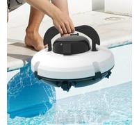 ALSUP Aspirateur de Piscine Automatique, Robot Nettoyeur de Piscine sans Fil, Nettoyeur sous-Marin à escalader Les Murs, idéal pour Les piscines Hors-Sol et enterrées.