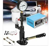 ALSUP CR-C Multifonction Diesel Common Rail Injector Tester + S60H Nozzle Validator,with Dual Scale Gauge Common Rail Pressure Tester Repair Tool for Automobiles Tractors