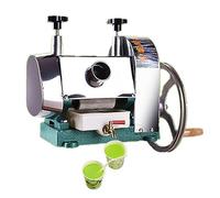 ALSUP Extracteur de jus de Canne à Sucre en Acier Inoxydable,Extracteur de jus de Canne à Sucre Manuel,Extracteur de jus de Canne à Sucre Commercial avec Volant Manuel.