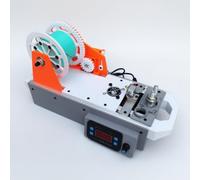 ALSUP Fabricant De Filament Pet Recyclé 3D, Extrudeuses D'imprimante 3D avec Affichage Numérique, Température Et Vitesse Réglables, Recycleur De Filament De Bureau Mixed