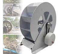 ALSUP Générateur de Turbine à Eau, Roue à Eau, générateur hydroélectrique, Production d'électricité à Faible Vitesse, Roue à Vent et à Eau pour l'extérieur, Blanc,50W