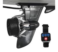 ALSUP Hélice De Kayak, Planche De Surf Motorisée Électrique avec Télécommande, Kilométrage De Croisière Maximum : 20 Km, Vitesse Réglable du Propulseur 160W, Kit De Planche De Surf Motorisé