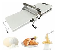 Alsup Machine à Rouler La Pâte Pliable, Laminoir Manuel Et Rouleau à Fondant, équipement De Boulangerie Commercial Pliable à épaisseur Réglable, Surface Antiadhésive En Pp Alimentaire,Type300