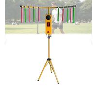 ALSUP Machine De Jeu D'Arcade Catch Stick, Testeur De Réflexes avec Trépied Réglable en Hauteur, 10 Bâtons, Musique, Coordination Œil-Main, pour Locations, Carnavals, Bars Et Événements Yellow