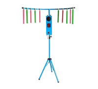 ALSUP Machine De Jeu De Bâtons De Capture, Jeu De Réflexes Et Coordination Œil-Main, 10 Bâtons avec 5 Vitesses Réglables, Effets Sonores, pour Fêtes, Événements Et Soirées en Famille Blue