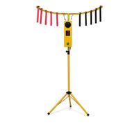 ALSUP Machine De Jeu De Bâtons De Capture, Jeu De Réflexes Et Coordination Œil-Main, 10 Bâtons avec 5 Vitesses Réglables, Effets Sonores, pour Fêtes, Événements Et Soirées en Famille Yellow