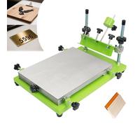 ALSUP Machine De Sérigraphie, Écran Manuel Plat Table d'impression, Épaisseur Maximale De L'écran 40 Mm, Réglable en Hauteur, Peinture De Cuisson à Haute Température M