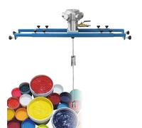 ALSUP Mélangeur de Peinture Pneumatique 3/4HP pour IBC et Tambour Ouvert, Support de Mélangeur de Manteau, Agitateur d'air, Outil de Mélange de Peinture (Conteneur : 1000KG IBC)