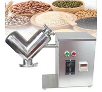 ALSUP Mélangeur en Forme de V, 1 Kg, Machine De Mélange De Poudre Et De Granulés à Grande Vitesse, Volume De Mélange Recommandé 0.6L (Maximum 0.8L), Acier Inoxydable