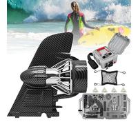 ALSUP Planche De Surf à Aileron Motorisé Électrique, Propulseur Sous Aquatique Marin, Pour Kayak, Kit Rechargeable Alimenté Par Jet