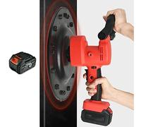 ALSUP Ponceuse électrique pour cloisons sèches avec Vitesse réglable de 1 à 6, raclette à mortier de Ciment avec Vitesse Variable, polisseuse pour plafonds et Murs,10batteries-1electric