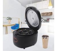 ALSUP Pot de Perles 5L entièrement Automatique, cuiseur de Perles de Tapioca Commercial pour Le thé Boba, Le thé à Bulles et Le thé au Lait, écran Tactile 900W