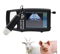 ALSUP Scanner à Ultrasons Vétérinaire Pour Détection De Grossesse Chez Les Porcs Et Les Moutons, Sonde 3.5 Mhz, Appareil à Ultrasons Portable Pour Vétérinaires, Utilisation Manuelle