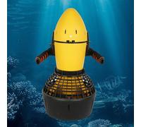 ALSUP Scooter sous-Marin éLectrique 300 W, Scooter Mer à HéLice sous-Marine à Double Vitesse, pour La Plongée sous-Marine, La Plongée avec Tuba, Les Aventures Piscine, 300W
